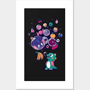 Many Bubbles Posters and Art